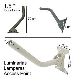 Brazo Galvanizado Para Luminaria Mercadolibre