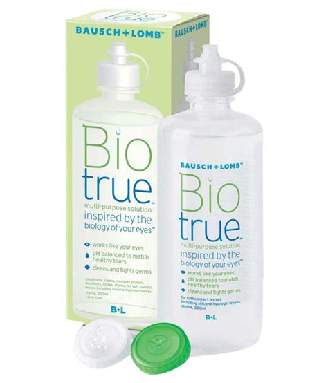 Bausch Lomb Bio True Multi Purpose Solution For Non Colored Contact