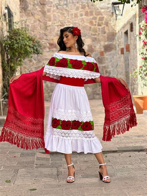 Traditional Mexican Woman Outfit
