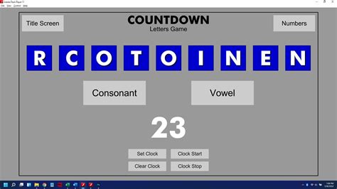 Countdown Game Show Software - Etsy