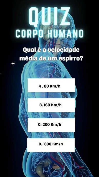 Qual A Velocidade De Um Espirro - Qual é a velocidade média de um espirro? #quiz #corpohumano # ...