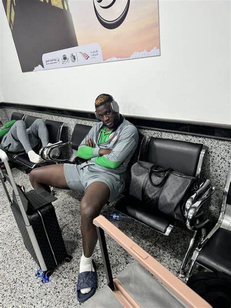 Troost Ekong Shares Super Eagles Players Pictures At Libya Airport