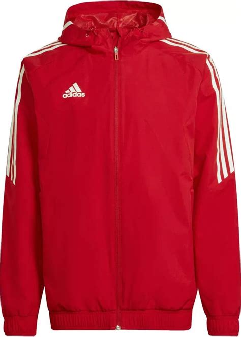 Kurtka M Ska All Weather Condivo Adidas Czerwony Sport Shop Pl