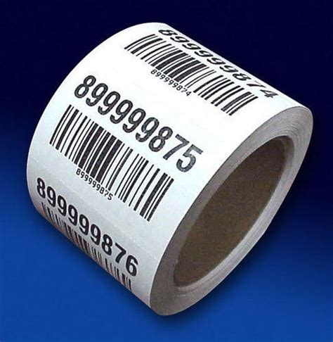 White Paper Printed Barcode Label At Rs Piece In Kolkata Id