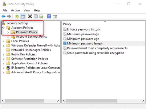 How To Set Password Policy In Windows 10 Rene E Laboratory