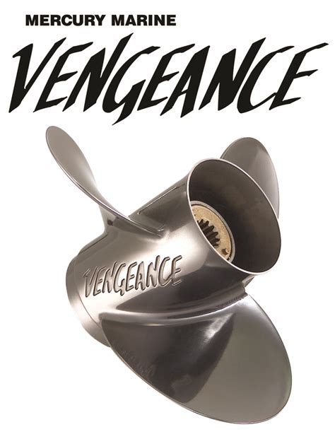 OEM Mercury Marine Vengeance Stainless Steel 3 Blade Prop 10 3 8 X 13