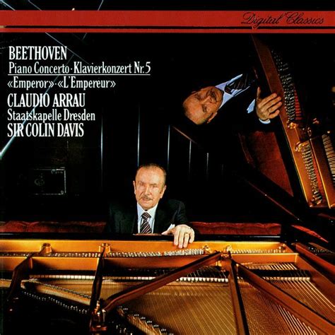 Claudio Arrau Colin Davis Beethoven Piano Concerto No Emperor