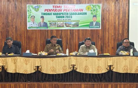 Upt Kementan Hadiri Temu Teknis Penyuluh Pertanian Se Kabupaten