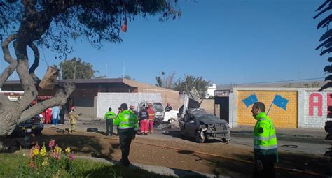 Tacna Choque Múltiple Vehicular Deja Tres Personas Fallecidas