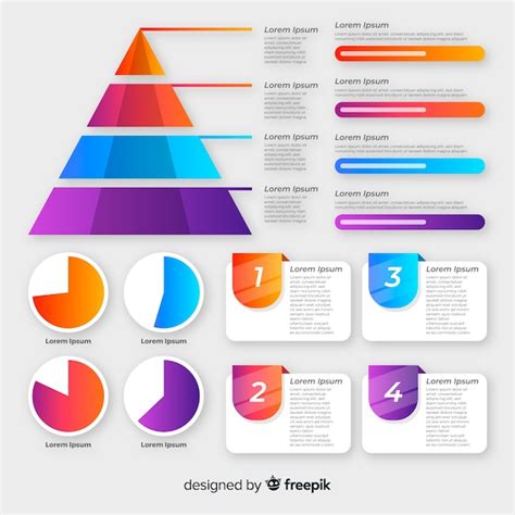 Colecci N Elementos Infograf A Dise O Plano Vector Gratis