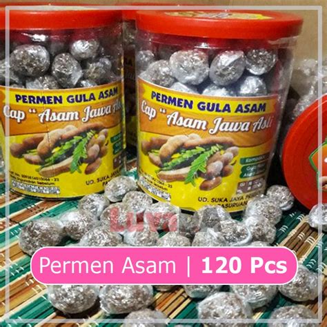 Jual Permen Asem Jawa Gula Asem Isi 120bj Permen Enak Tanpa Pemanis