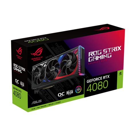 ROG Strix GeForce RTX 4080 OC 超頻版 16GB GDDR6X 電競 graphics cardsROG