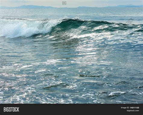 Wave On Sea Image Photo Free Trial Bigstock