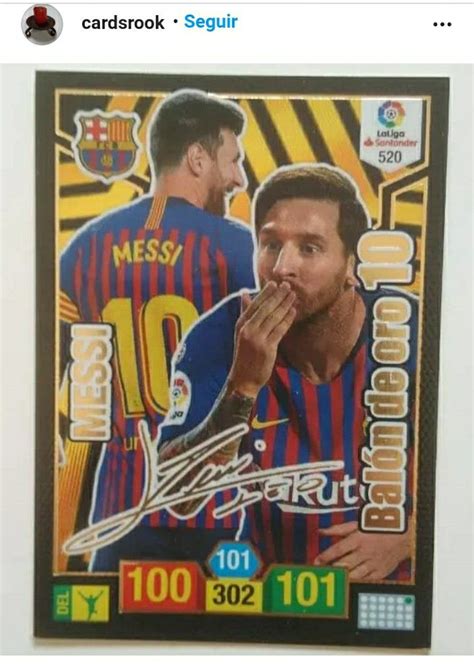 Messi Balón Oro 10 firmado Messi Messi 2017 Lionel messi