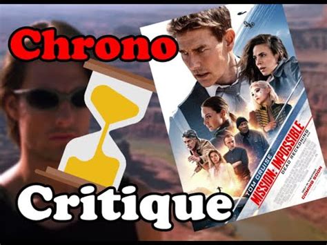 Mission Impossible 7 Dead Reckoning Chrono Critique YouTube