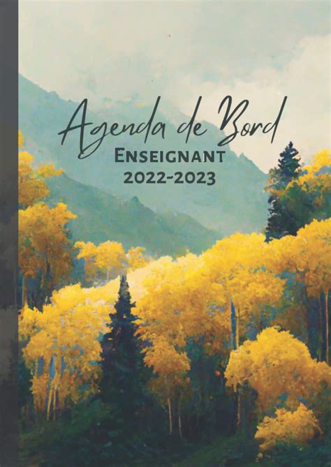 Amazon Agenda De Bord Enseignant 2022 2023 Cahier Journal Pour