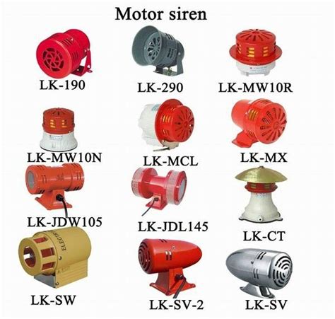 Industrial Motor Sirenelectric Sirenssignal Sirena Lk Ct Lion