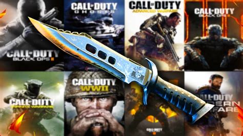 The Evolution Of The Combat Knife In Call Of Duty YouTube