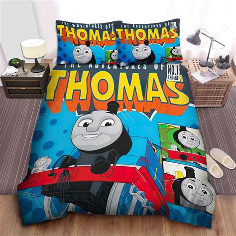 Thomas Train The Runway Engine Bed Sheets Duvet Cover Bedding Sets