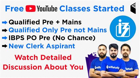 IBPS Clerk 2019 Prelims Free YouTube Classes Started YouTube