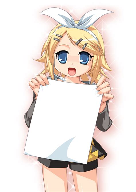 Safebooru Blonde Hair Blue Eyes Kagamine Rin Open Mouth Short Hair