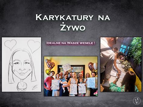 Karykaturzysta Na Twoim Weselu Atrakcja Weselna Karykatury