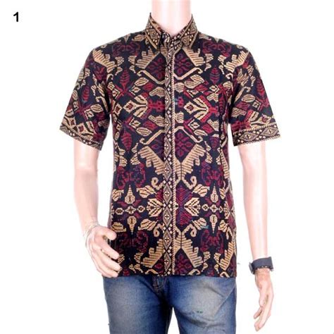 Baju Cowok Kombinasi Songket Jual Baju Kemeja Batik Songket Pria