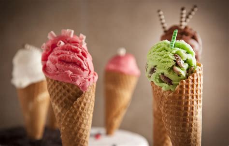 Wallpaper ice cream, waffle cone, sweet sticks, Ice cream images for ...