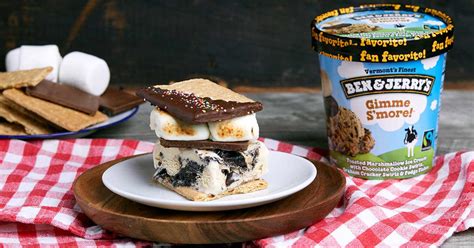 Smores Ice Cream Sandwich Ben Jerrys