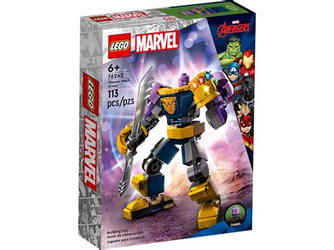 Lego Marvel Mech Lineup Revealed With The Hulk Rocket And Thanos