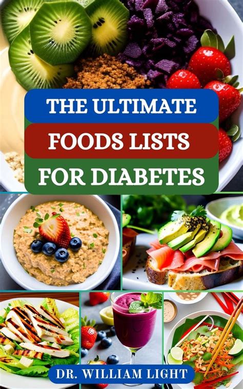 The Ultimate Foods Lists For Diabetes Ebook Dr William Light