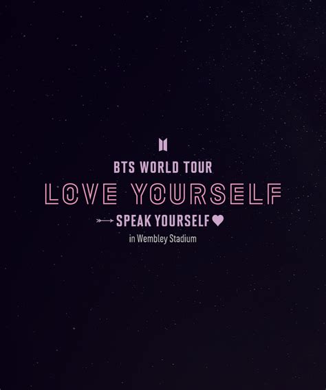 Bts Bts World Tour Love Yourself Speak Yourself In Wembley Stadium