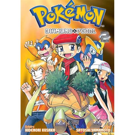 Mangá Pokémon Diamond E Pearl Volume 02