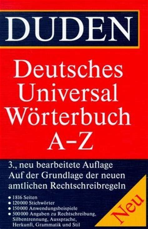 Duden Deutsches Universalw Rterbuch A Z By Dudenredaktion