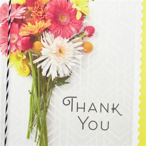 Flower Arrangement Thank You Card Greeting Cards Hallmark