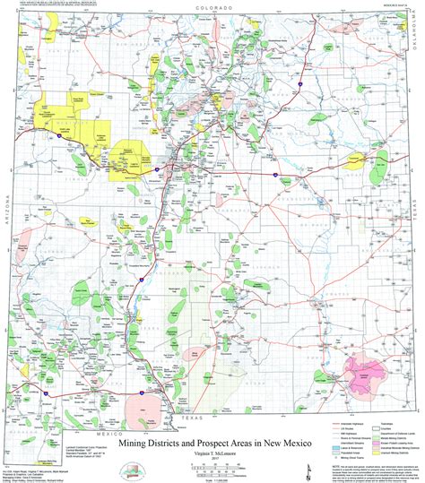 New Mexico State Police District Map