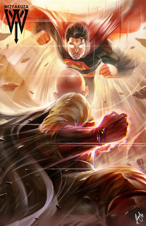 Saitama(One punch man) vs Superman(DC new 52) | SpaceBattles