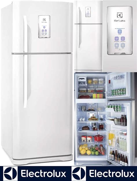 Geladeira Refrigerador Electrolux Frost Free Tf51 Branco 433 Litros