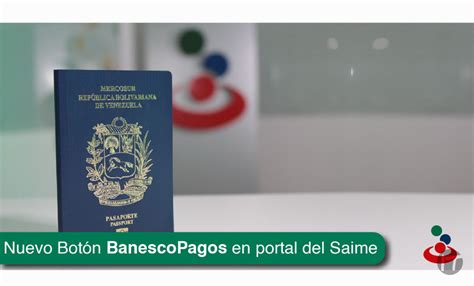 Banesco activa opción de pago en línea de trámites ante el saime