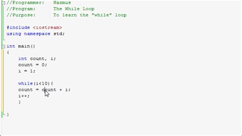 Easy Programming Beginner C Tutorial The While Loop In C 12