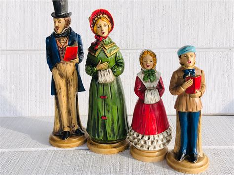 Victorian Christmas Carolers Figurines