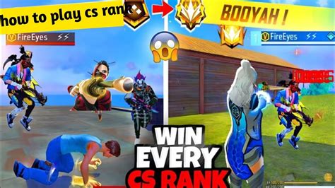 Cs Rank Push Tips And Tricks How To Play Cs Rank My First Grandmaster Greena Free Fire