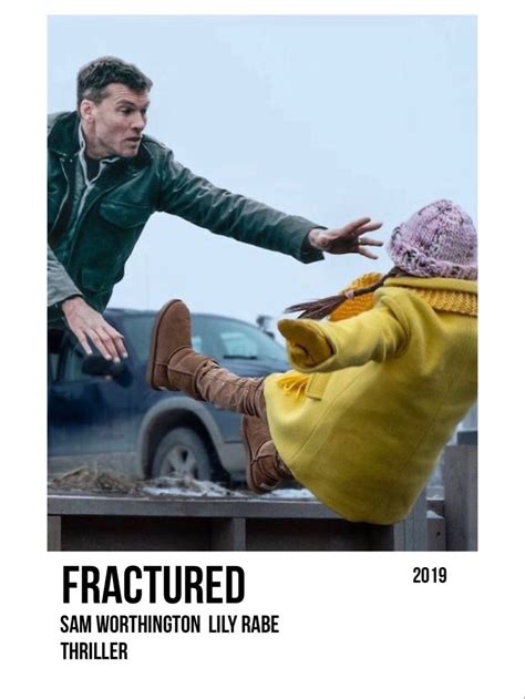 Fractured Movie Polaroid Poster Psychological Thriller Horror Fracture