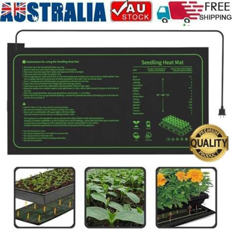 Seedling Heat Mat Plant Heating Pad Germination Seed Cloning Warm Farm Reptile Ebay