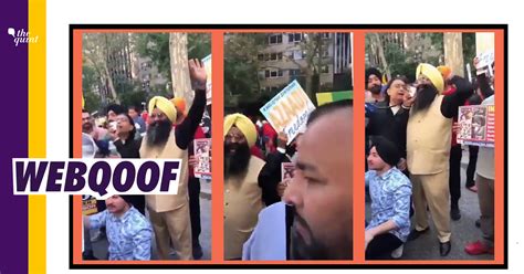 Fact Check Of Farmers’ Protest 2019 Pro Khalistan Rally From Us Revived Amid Farmers’ Protest