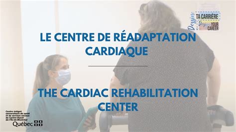 Rejoins Notre Centre De R Adaptation Cardiaque Join The Cardiac