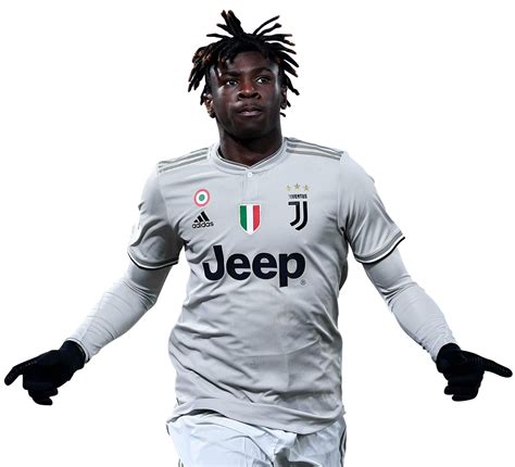 Moise Kean Juventus football render - FootyRenders