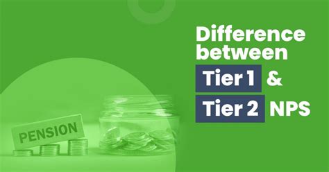 NPS Tier 1 Vs Tier 2 Differences Tax Benefits Which Is Better