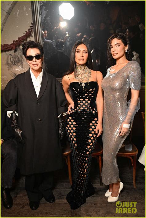 Kim Kardashian Kylie And Kris Jenner Heat Up Paris Fashion Week In Bold Outfits Photo 5007772