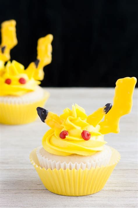 Pikachu Cupcakes Recipe Recipe Pokemon Birthday Party Pokemon